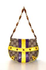 GUCCI Tom Ford Monogram Jeweled Snake Head Bag Limited Edition