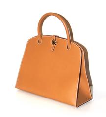 HERMES "Dalvy" Collection Natural Chamonix Leather Handbag