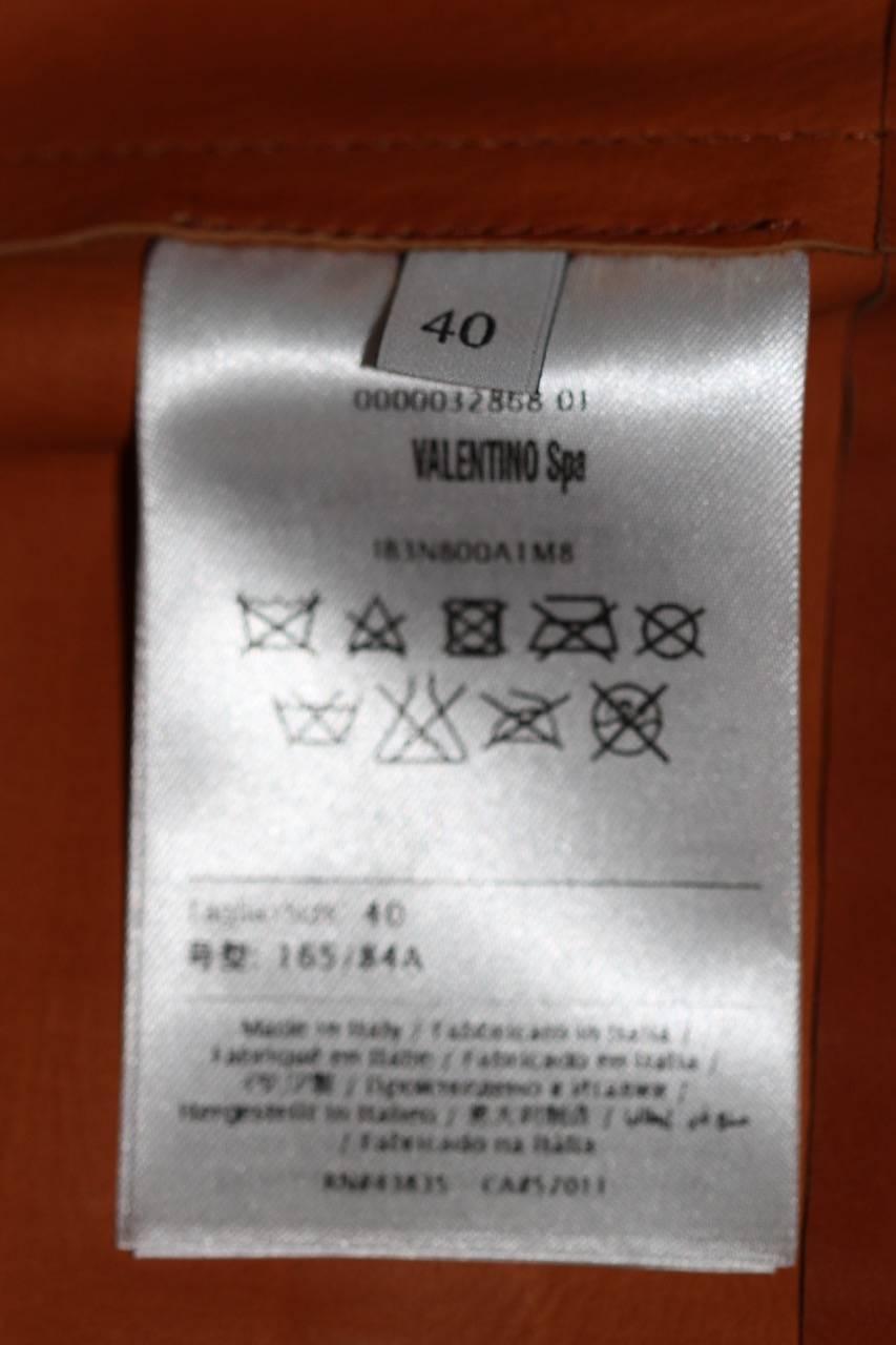 Valentino Suede Jacket Floral Appliqué Motif - Collector Item - Pristine Cond.  3