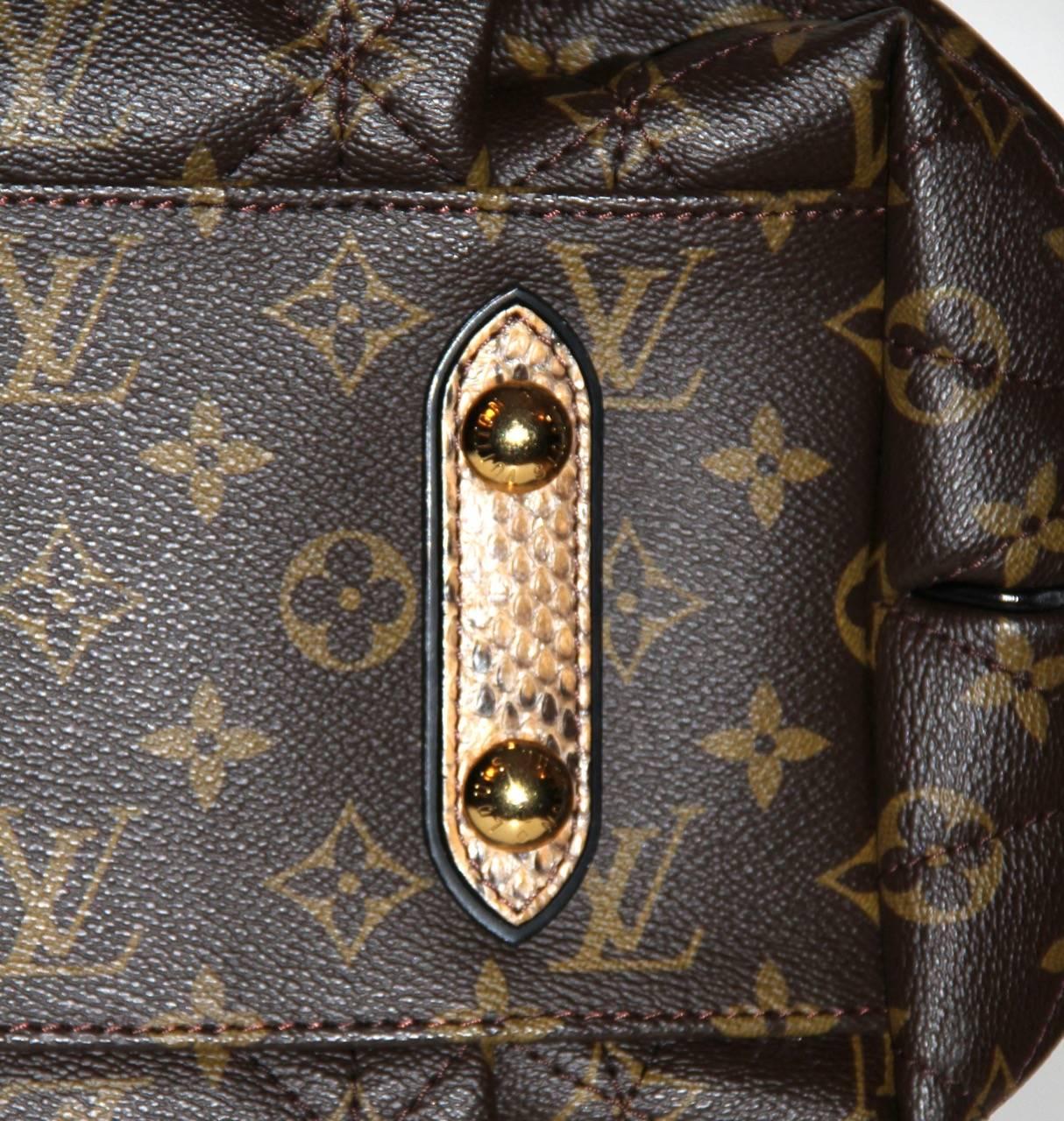 Women's Louis Vuitton Tote Monogram Etoile Bag Quilted Canvas Limited Edition 