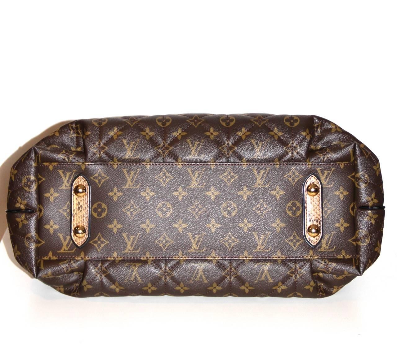 Louis Vuitton Tote Monogram Etoile Bag Quilted Canvas Limited Edition  In New Condition In Geneva, CH