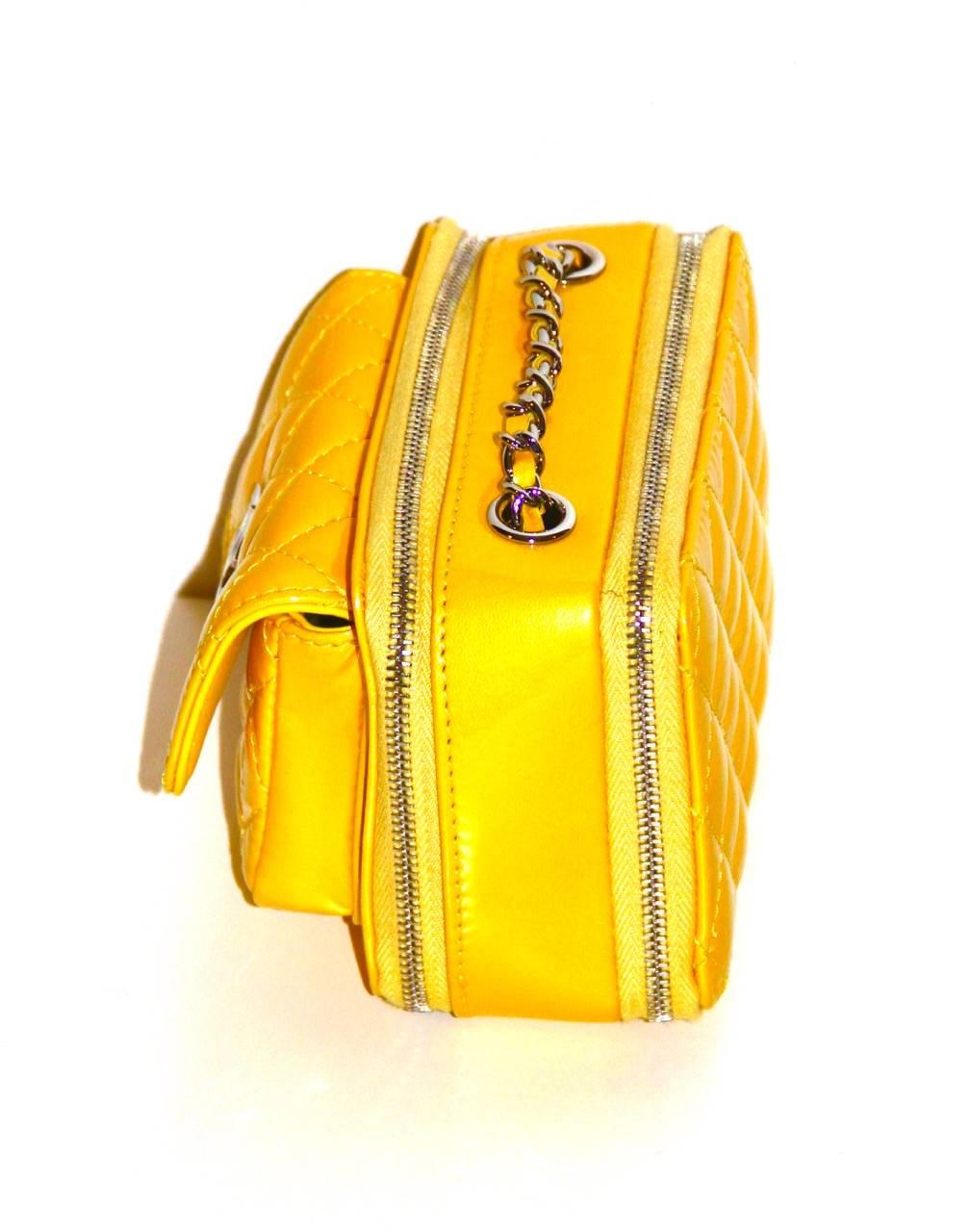 chanel yellow box bag