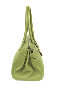 HERMES Birkin Shoulder 40 Military Green Togo Leather