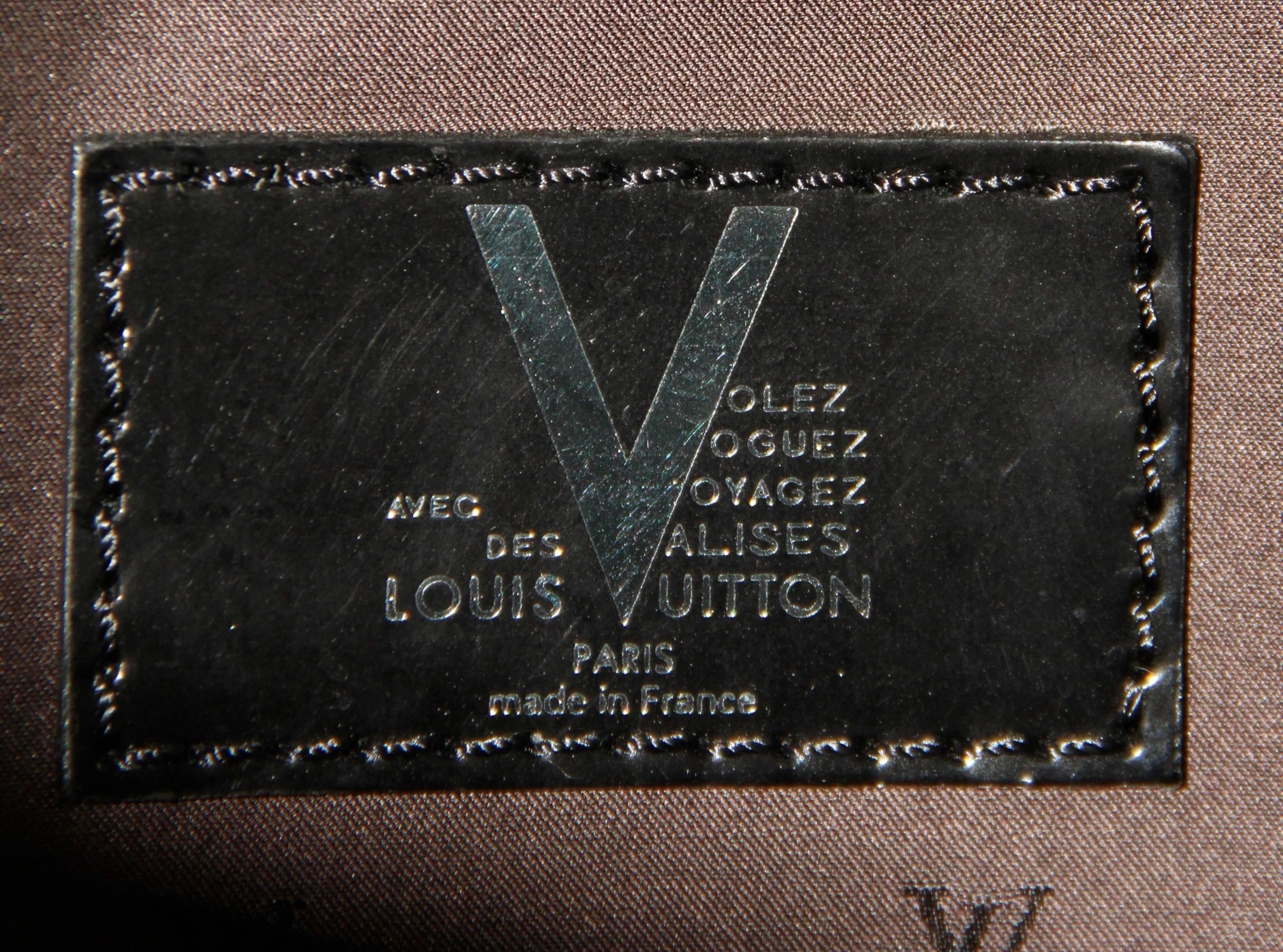 LOUIS VUITTON Whistler Collection Limited Edition Black Horse Hair Tote Bag  In Excellent Condition In Geneva, CH