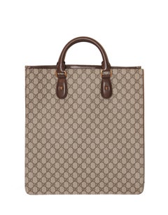 Gucci Bee Embroided GG Supreme Canvas Tote