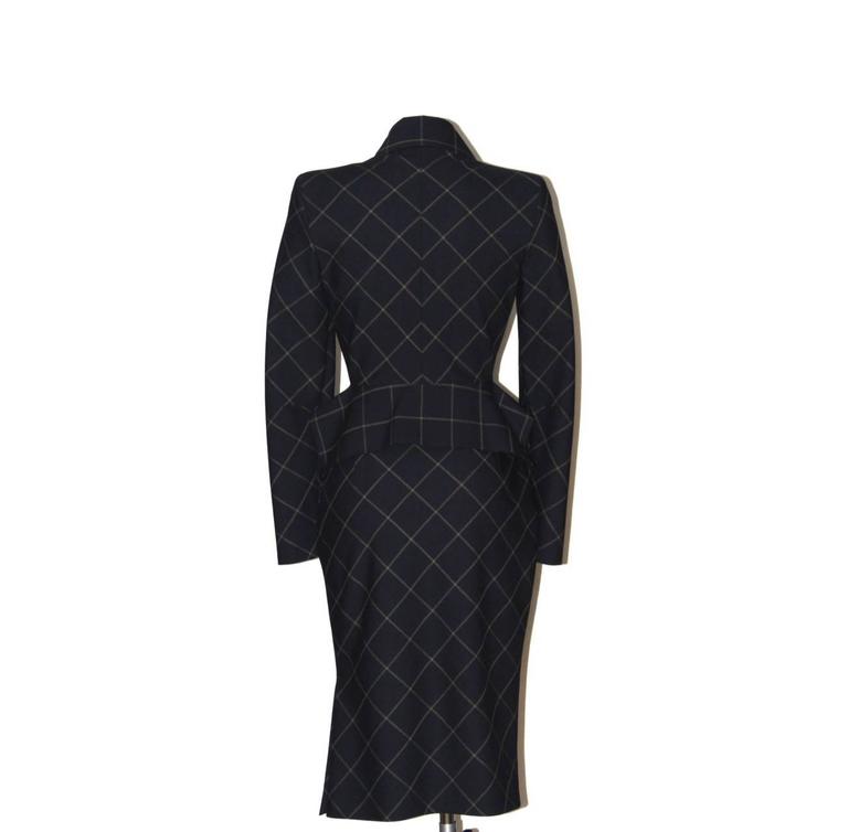 Vivienne Westwood Skirt Suit 100% Wool Sz 6 US at 1stdibs