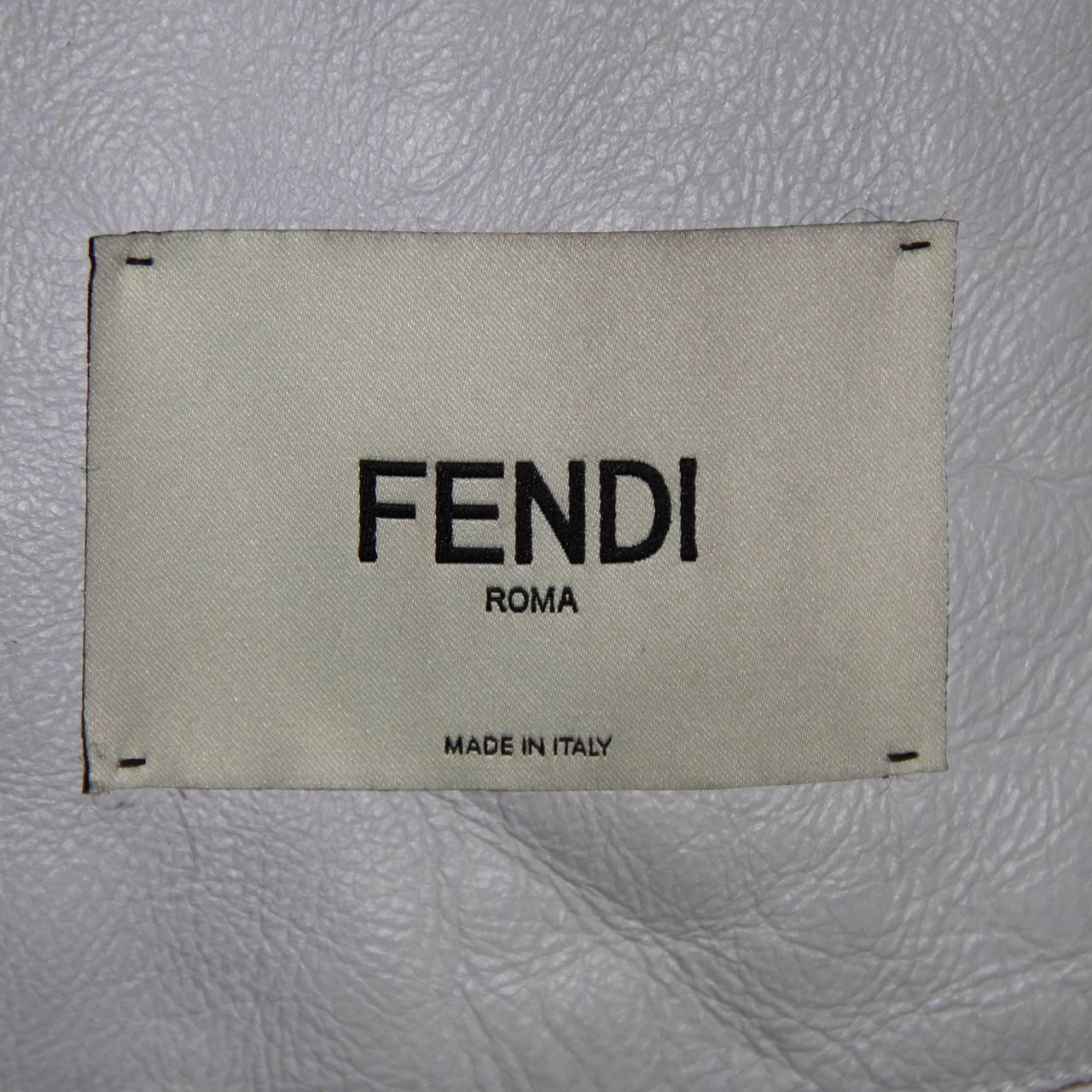 FENDI Rare Lamb Coat  3