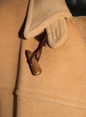 Yves Saint Laurent Rive Gauche Timeless Men Duffle Coat - Camel Wool - Vintage