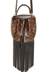 Louis Vuitton "Fringed Noe" Bag - Monogram Crossbody Bag - 2017 - Never worn