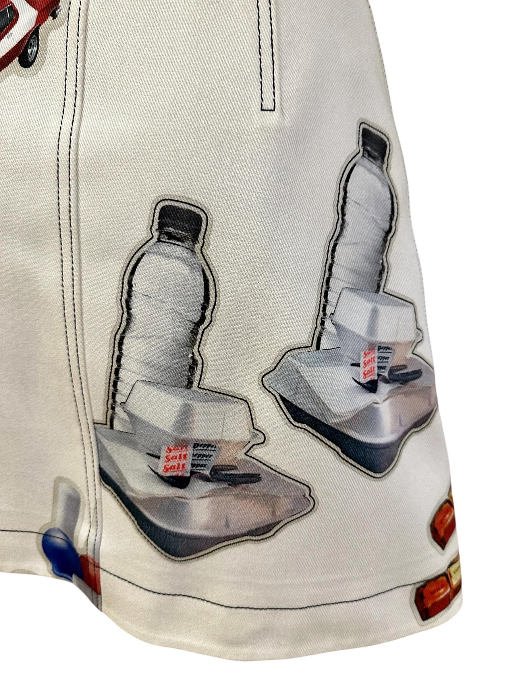Louis Vuitton by Nicolas Ghesquière SS 2015 Ready to Wear Rock mit Sticker-Print im Angebot 1