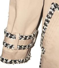 Chanel Beige Trench Coat