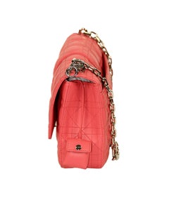 CHRISTIAN DIOR Miss Dior Pink Quilted Leather Shoulder Bag