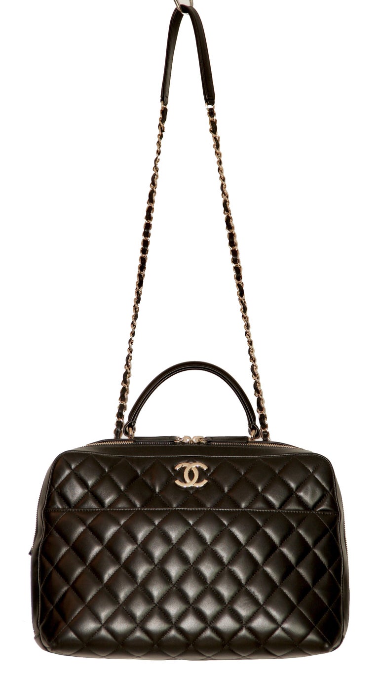 CHANEL Trendy CC Bowling Bag at 1stDibs chanel trendy bowling bag
