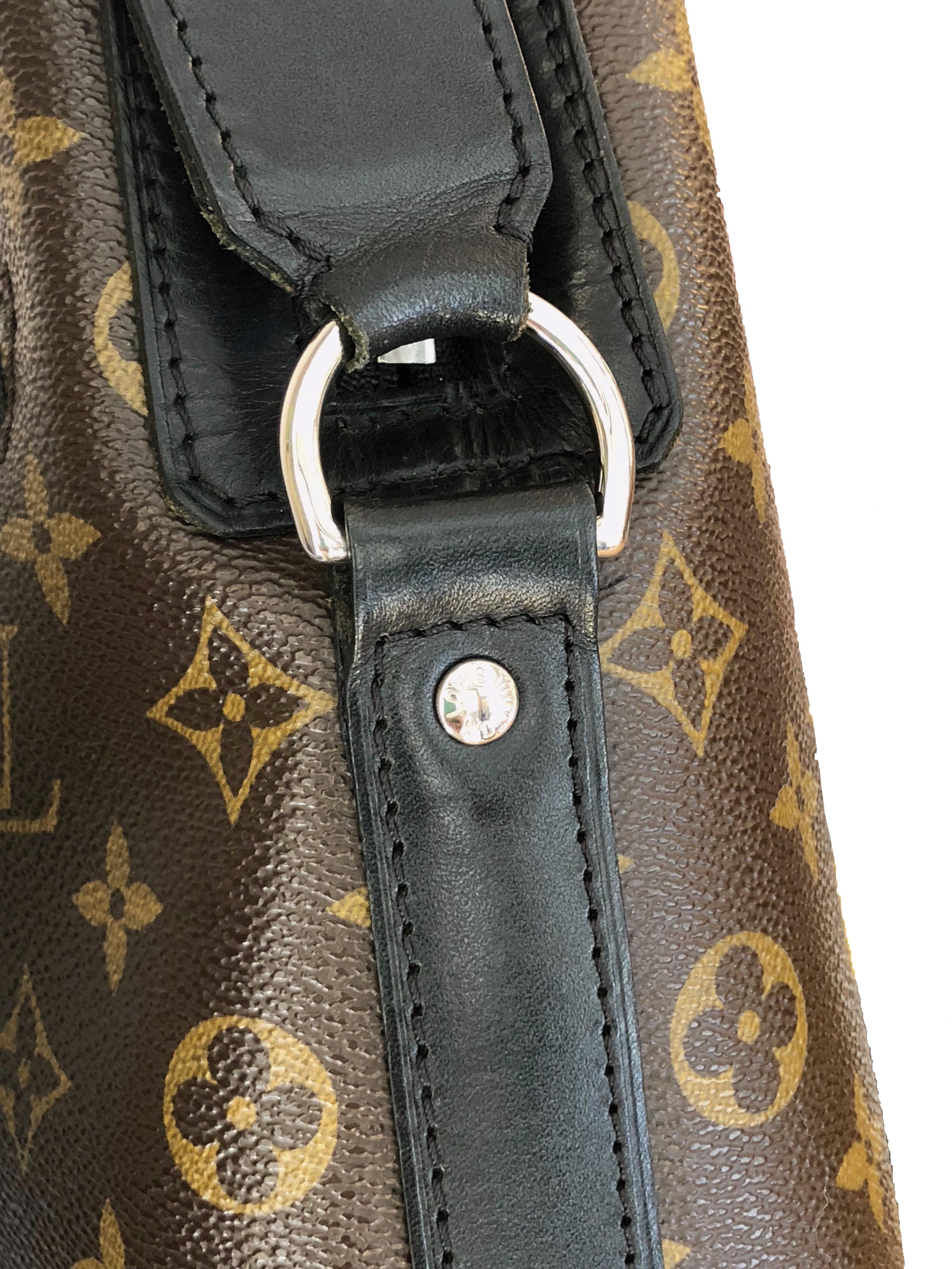 Louis Vuitton Monogram Macassar Canvas Torres Messenger Bag 3