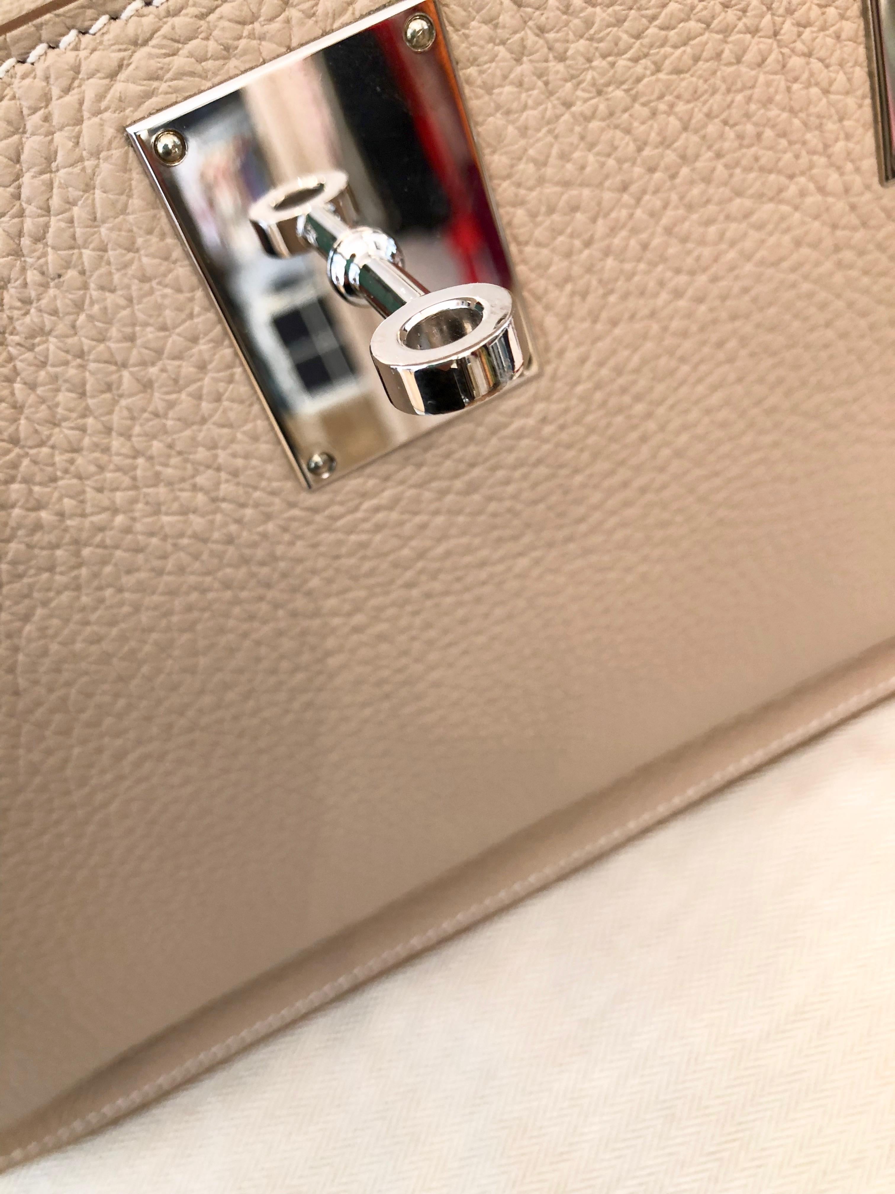 Hermes Jypsiere 28 Bag in Togo Leather  1