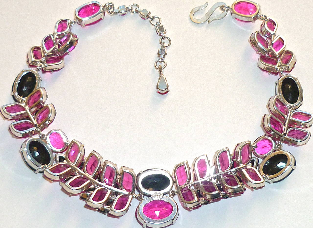 1959 Christian Dior Choker Necklace In Excellent Condition In New York, NY