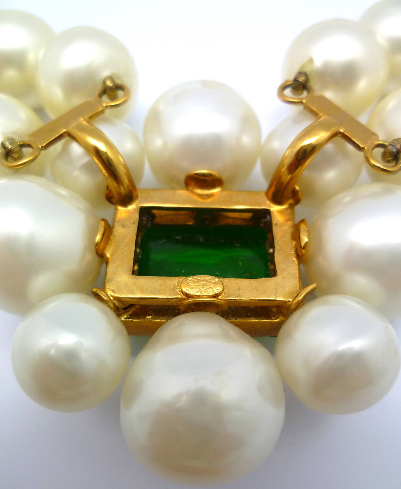 1980s  Original Gripoix Necklace for Chanel 1