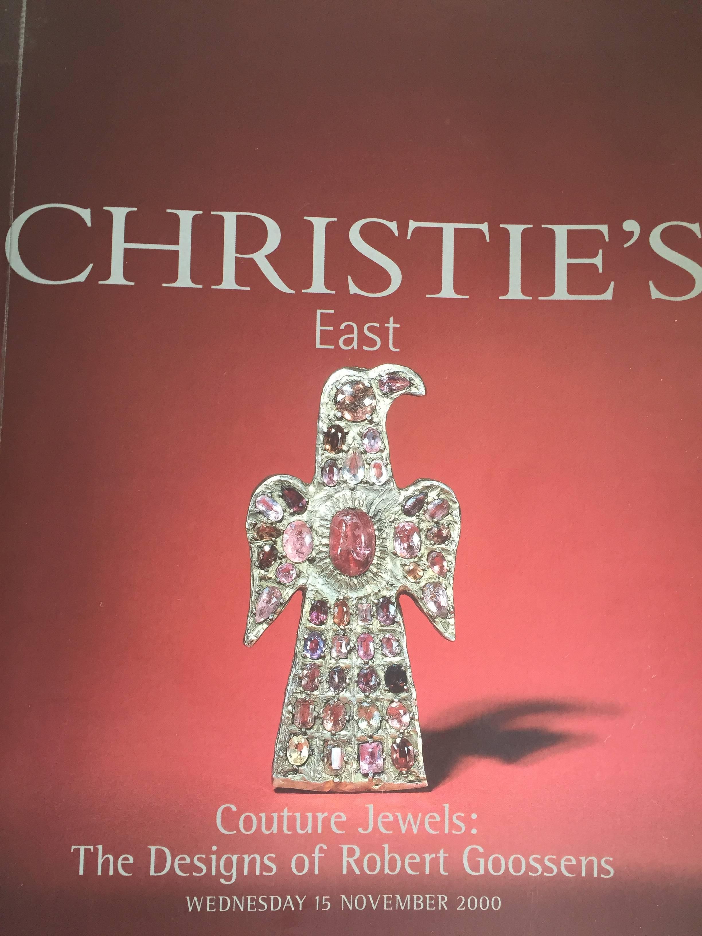 Early Mademoiselle Chanel Byzantine Cross by Robert Goossens 3