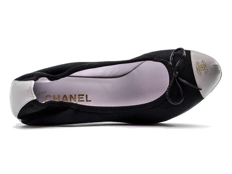 Chanel Colorblocked Canvas Heels For Sale 1