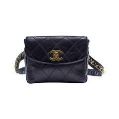 Chanel Lambskin Leather Chain Waistband