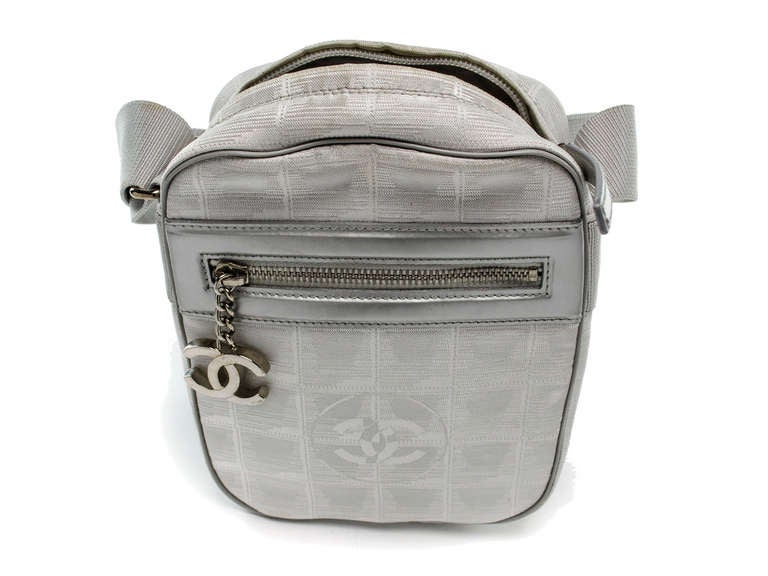 Chanel Canvas Travel Line Messenger Bag