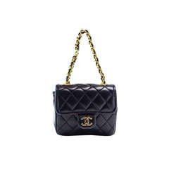 Chanel Micro Mini Lambskin Flap Bag