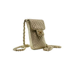 Chanel Mini Antique Gold Crossbody