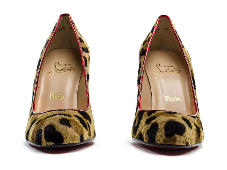 Christian Louboutin Leopard Heels In New Condition In San Diego, CA