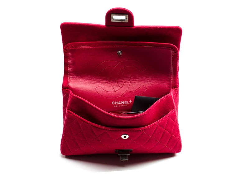 Chanel Reissue Red Double Jersey Flap 1