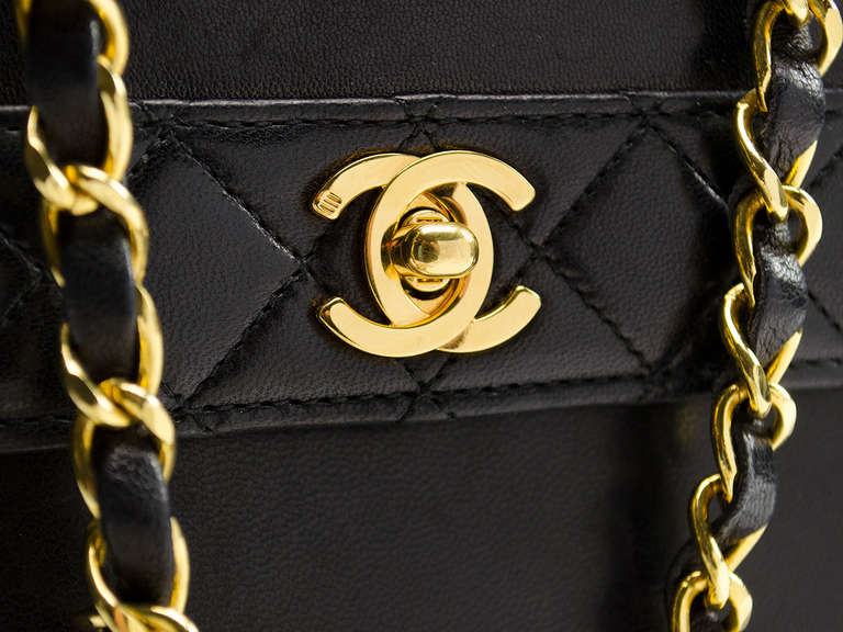 Chanel Vintage Triangle Flap Bag 1