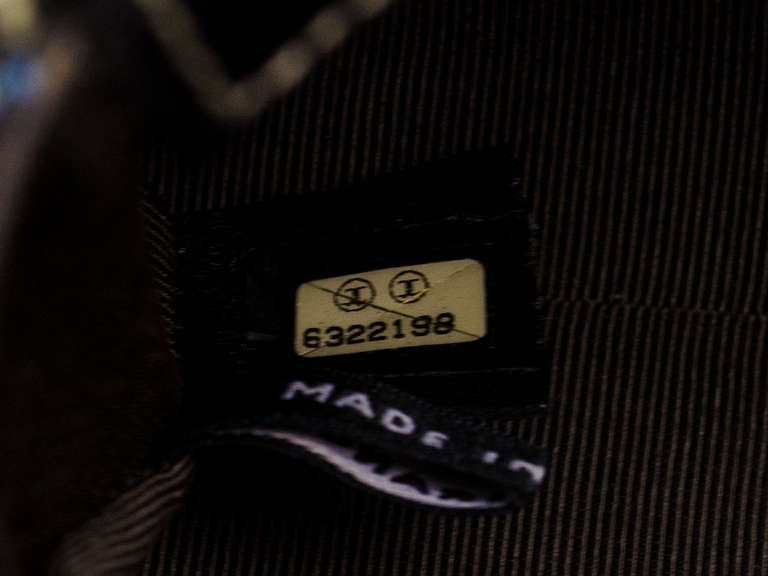 Chanel Denim East West Flap Bag 2