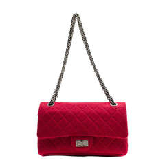 Chanel Reissue Red Double Jersey Flap