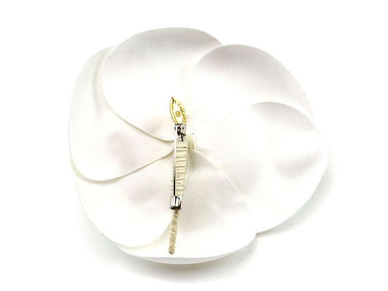 Chanel Camellia Floral Brooch