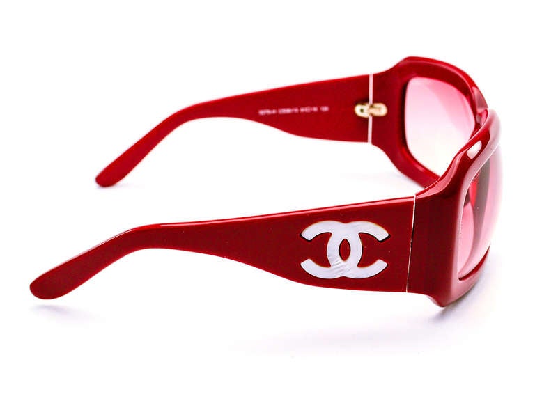 Chanel 5076-H Red Sunglasses