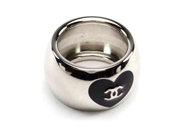 Chanel 07P Heart Ring