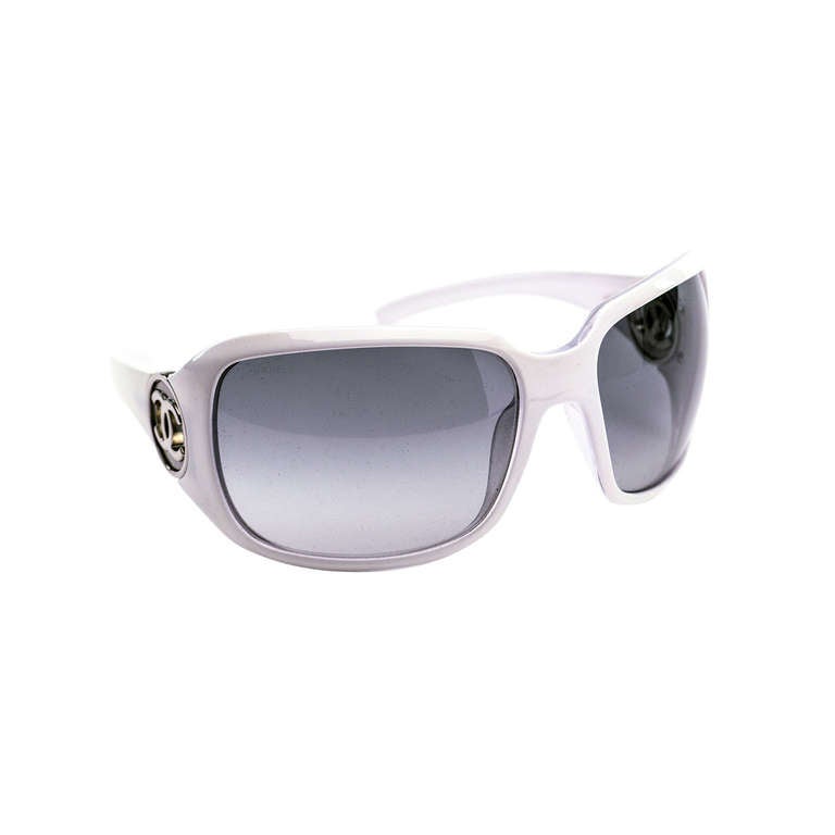 Chanel White 6023 Sunglasses