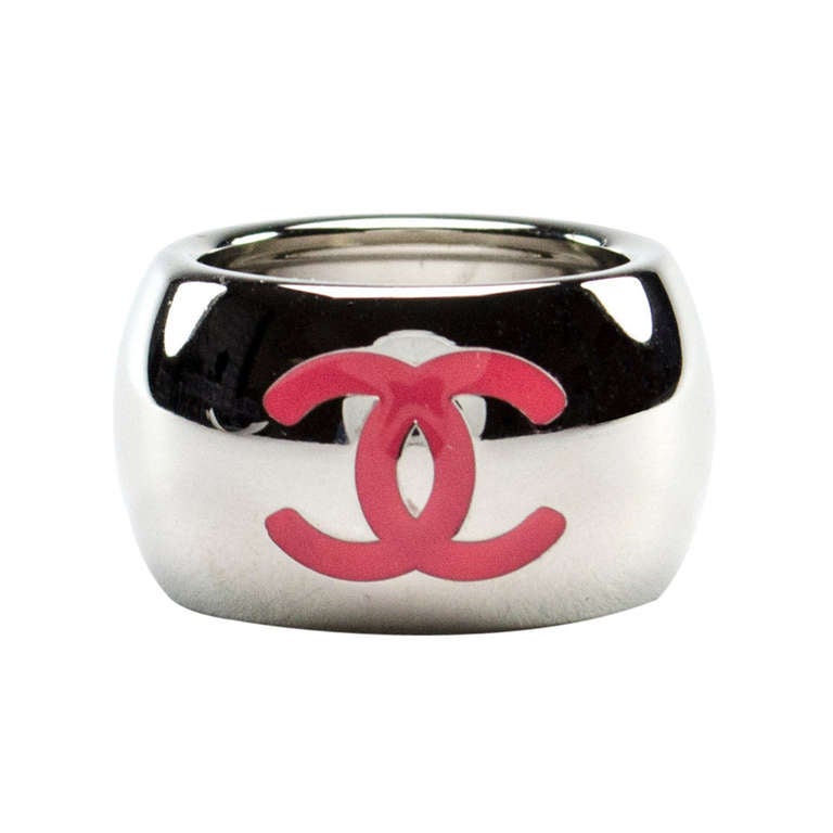 Chanel 07P Heart Ring For Sale
