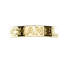 Chanel Vintage Logo Hair Clip
