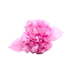 Chanel Pink Ruffle Brooch