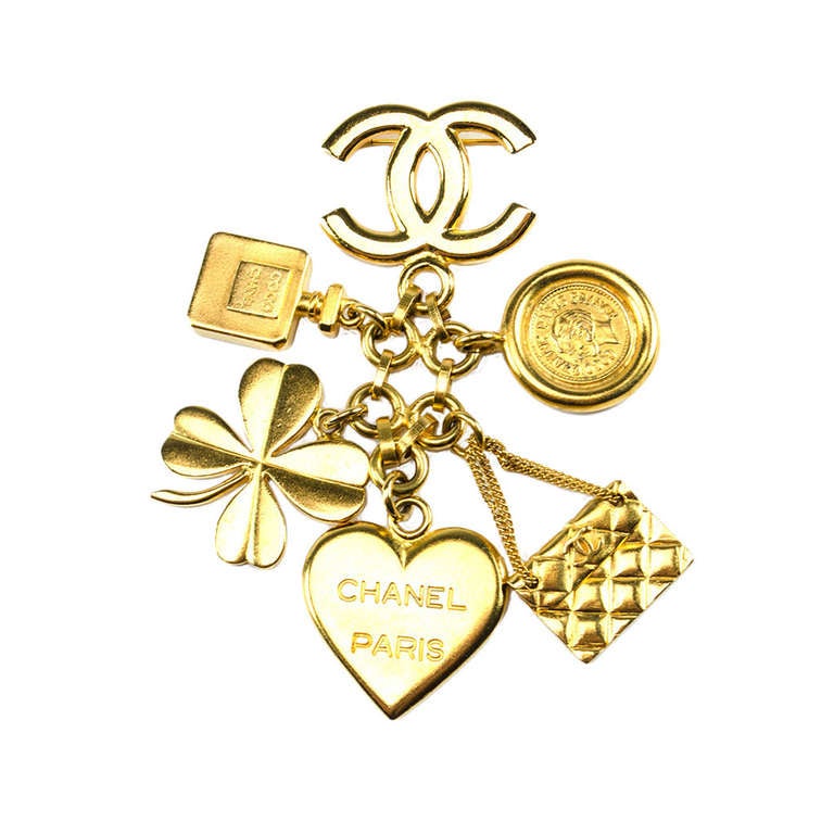 Chanel Lucky Charm Brooch For Sale