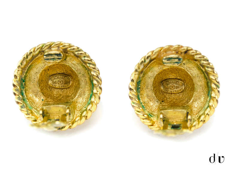 Chanel Paris Vintage-Ohrringe