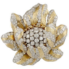 David Webb Diamond Brooch 6