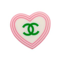 Chanel Heart Pin
