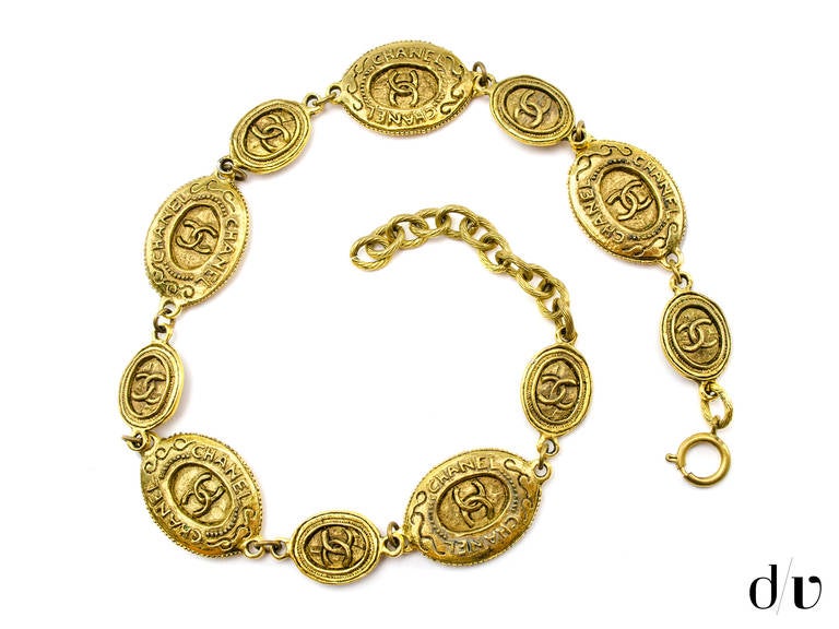 Chanel Vintage Gold Necklace