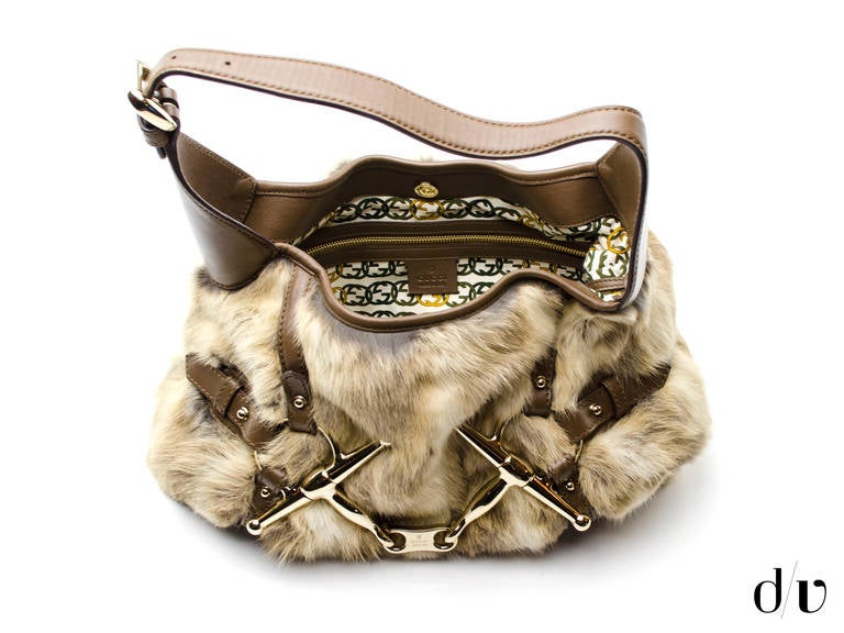 Women's Gucci 85th Anniversary Fur Bag For Sale