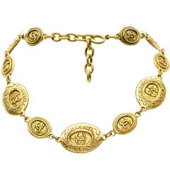 Chanel Vintage Gold Necklace