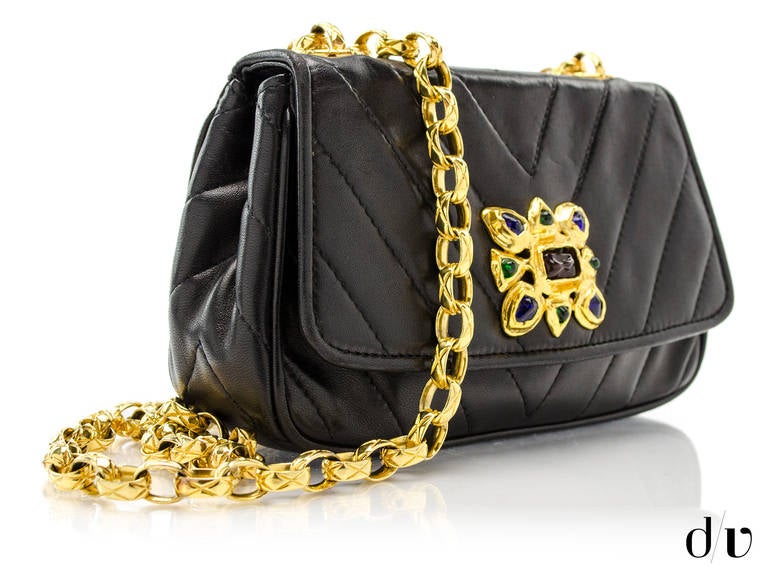 Chanel Gripoix Flap Bag