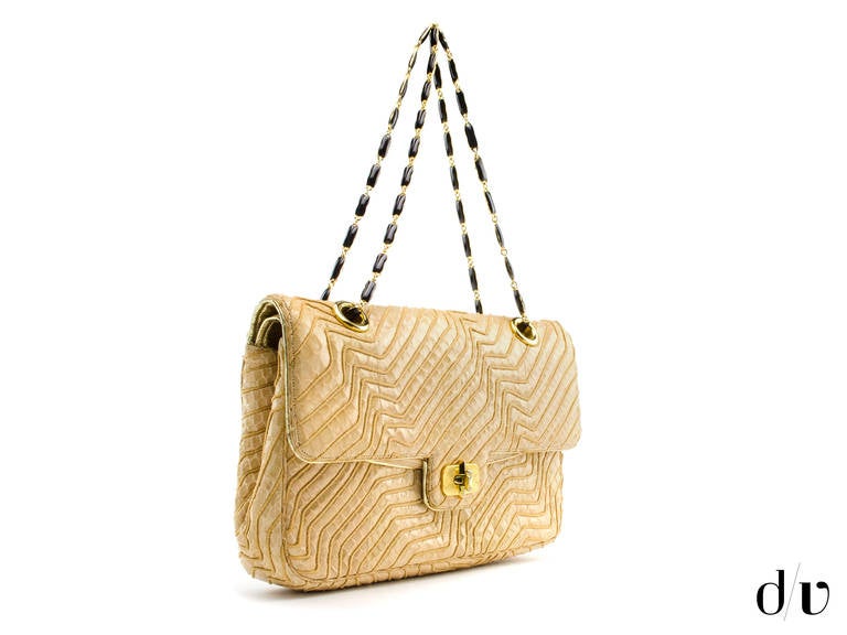 Judith Leiber Vintage Exotic Shoulder Bag