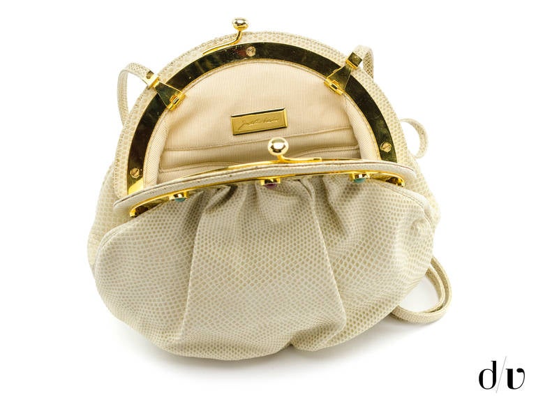 Judith Leiber Vintage Lizard Skin Bag
