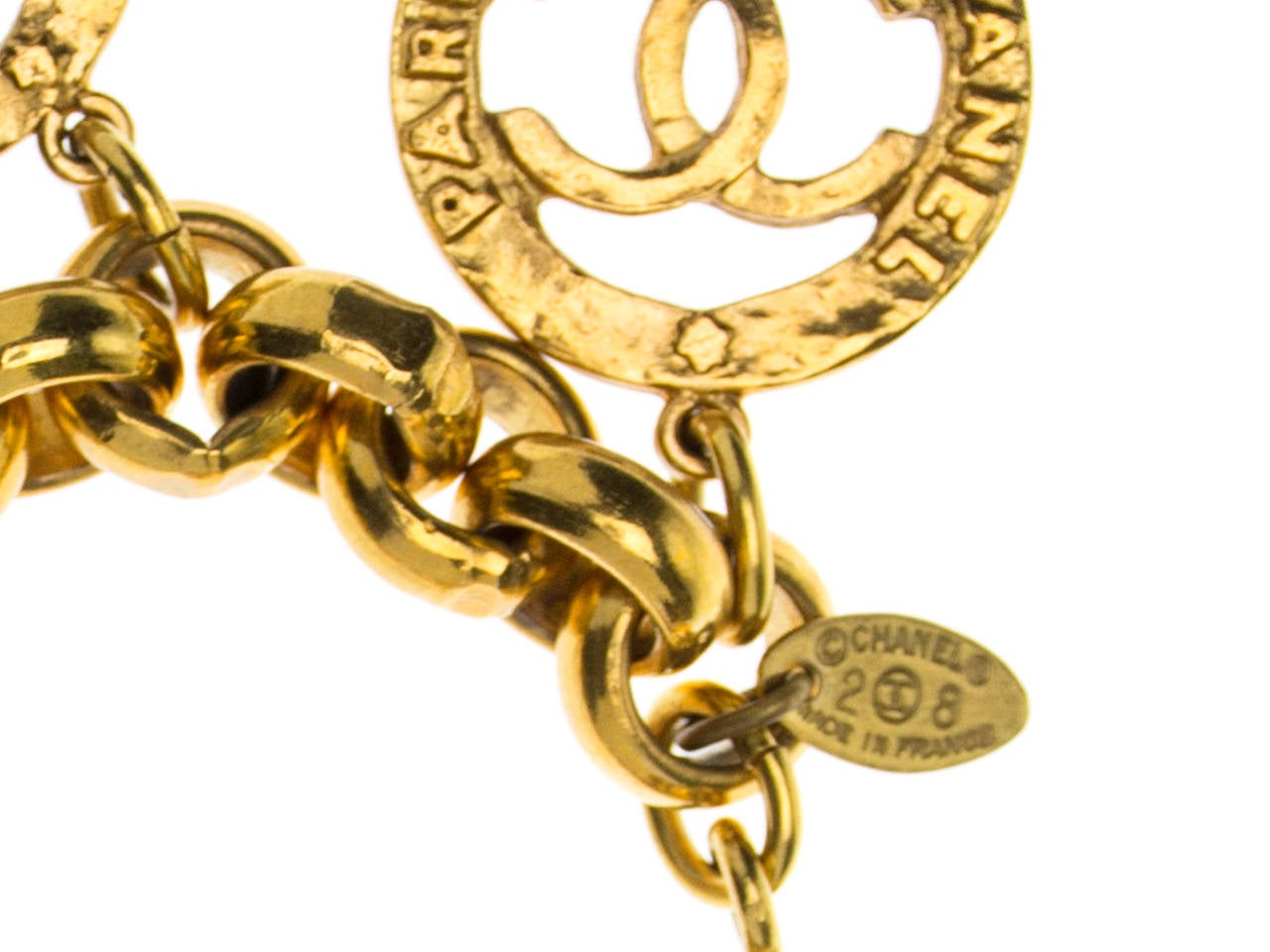 Chanel Vintage Charm Bracelet